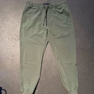Green Abercrombie Joggers
